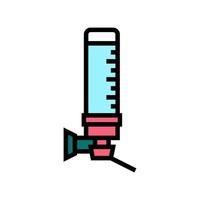 pet drinker tool color icon vector illustration