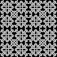 Celtic Knot Seamless Pattern Background vector