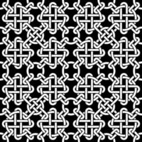 Celtic Knot Seamless Pattern Background vector