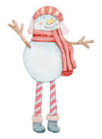 elemento de navidad acuarela png