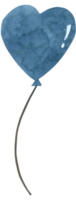 ballong akvarell tecknad png