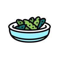 harvest cucumber color icon vector illustration