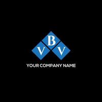 VBV letter logo design on BLACK background. VBV creative initials letter logo concept. VBV letter design. vector