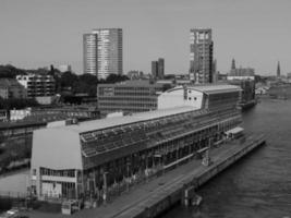 Hamburg and the river elbe photo