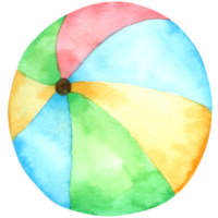 summer watercolor element png