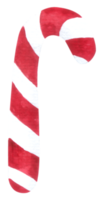 Christmas cane watercolor png