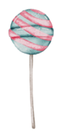 aquarela de sobremesa doce dos namorados png