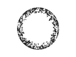 Abstract frame circle background photo