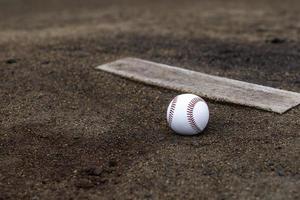Baseball Pitcher's Mound Dirt photo