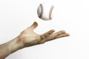 Baseball Toss In Air photo