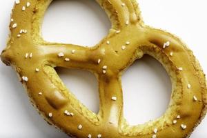 pretzel con sal foto