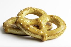 pretzel con sal foto