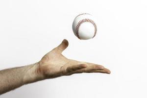 Baseball Toss In Air photo