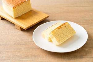tarta de queso al estilo japonés foto