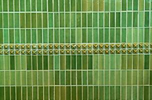 beautiful and vintage green tile background photo