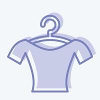 Icon Blouse. suitable for education symbol. two tone style. simple design editable. design template vector. simple illustration vector