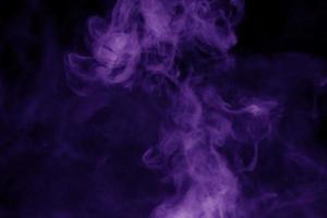 Purple smoke abstract background photo