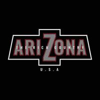 Arizona t-shirt and apparel design vector