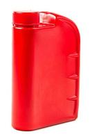 Plastic container for motor oil isolated ,Car oil bottle Clipping path photo