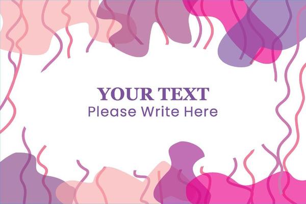 hand drawn purple minimal background