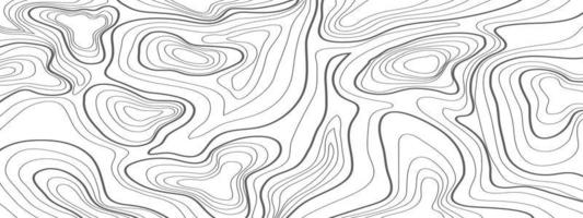 topographic line contour map background, geographic grid map vector