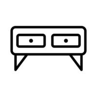 Long buffet line style icon, editable lines. can be used for logo use. flat vector icon for any purpose