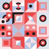 Print Vector neo geometric pattern background