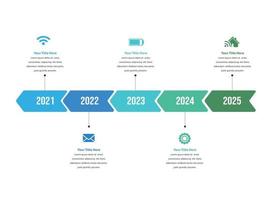 plantilla de diseño infográfico de ilustración vectorial con iconos y 4 opciones o pasos. se puede utilizar para procesos, presentaciones, diseño, banner, gráfico de información vector