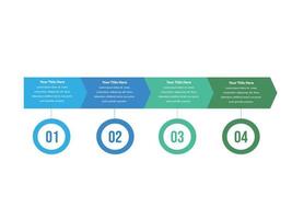 vector illustration Infographic design template with 4 options or steps. Can be used for process, presentations, layout, banner,info graph.