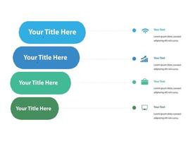 vector illustration Infographic design template with icons and 4 options or steps. Can be used for process, presentations, layout, banner,info graph.