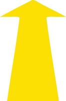 quirky hand drawn cartoon arrow vector
