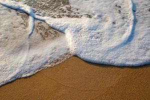 background on sandy beach photo