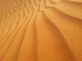 dunas de arena en el desierto foto