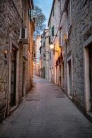 Callejón Split Croacia foto