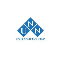 UNN creative initials letter logo concept. UNN letter design.UNN letter logo design on WHITE background. UNN creative initials letter logo concept. UNN letter design. vector