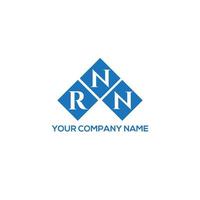 RNN letter logo design on WHITE background. RNN creative initials letter logo concept. RNN letter design. vector