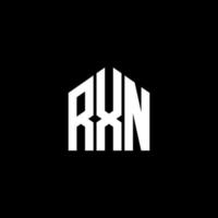 RXN letter design.RXN letter logo design on BLACK background. RXN creative initials letter logo concept. RXN letter design.RXN letter logo design on BLACK background. R vector