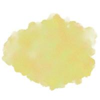 Yellow Green Autumn Halloween Watercolor Paint Stain Background Circle photo