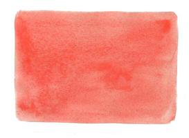 Texture of red paint watercolor.Abstract background of hand drawing photo