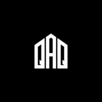 QAQ letter design.QAQ letter logo design on BLACK background. QAQ creative initials letter logo concept. QAQ letter design.QAQ letter logo design on BLACK background. Q vector