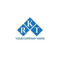 RKT letter design.RKT letter logo design on WHITE background. RKT creative initials letter logo concept. RKT letter design.RKT letter logo design on WHITE background. R vector