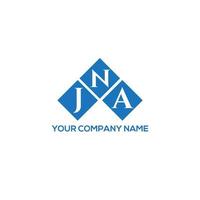 JKA letter logo design on WHITE background. JKA creative initials letter logo concept. JKA letter design. vector