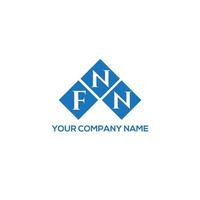 FNN creative initials letter logo concept. FNN letter design.FNN letter logo design on WHITE background. FNN creative initials letter logo concept. FNN letter design. vector