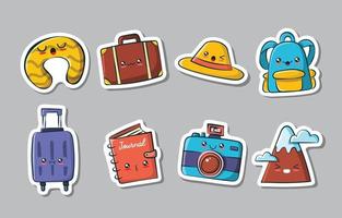 School bag Stickers - Free travel Stickers