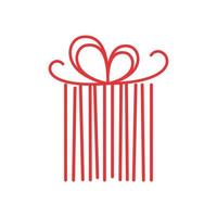Simple Gift Logo vector