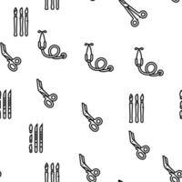 Medical Instrument And Equipment Vector Seamless Pattern