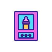 sterilization laboratory tool icon vector outline illustration