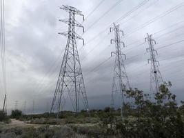 Power Lines In Storm photo