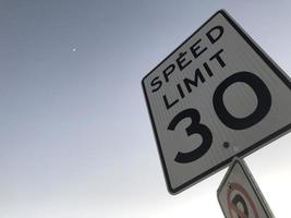 Speed Limit Sign photo