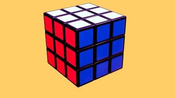 3D Rubik cube photo